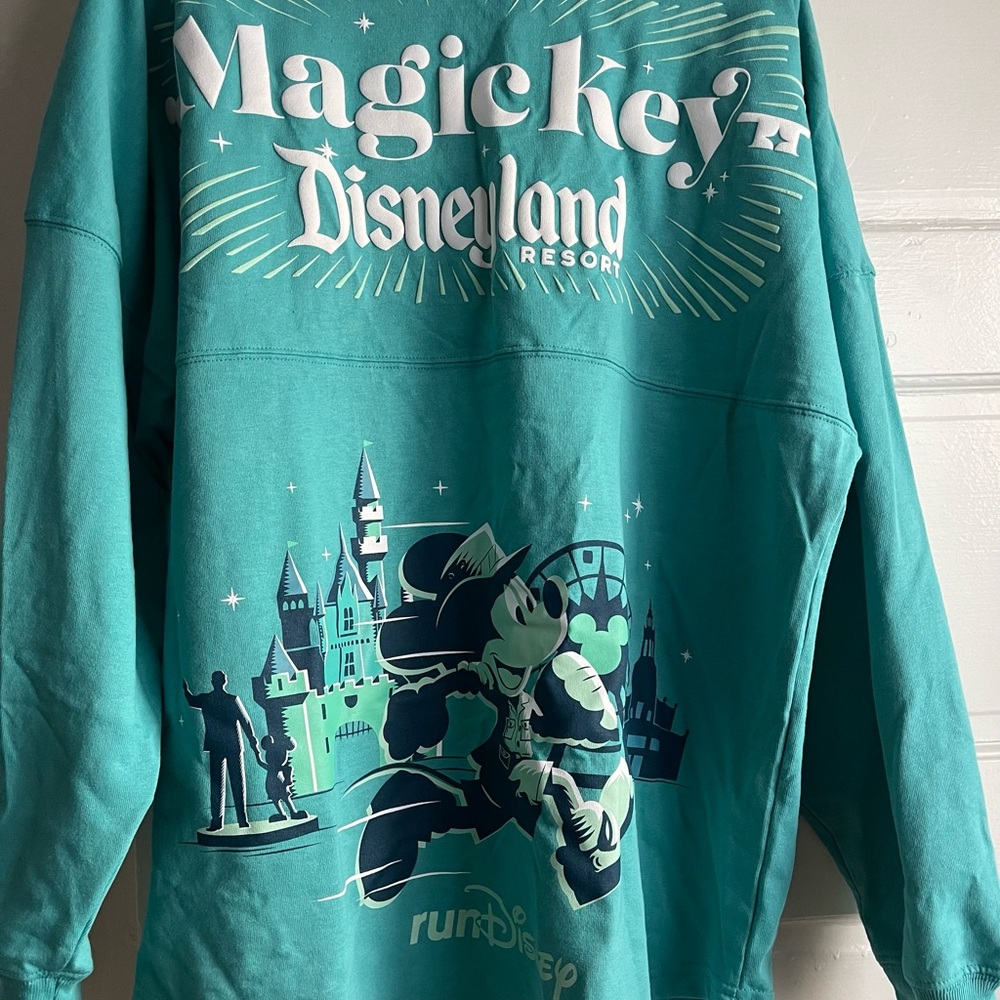 Disneyland Resort Magic Key Men's Teal Jersey
